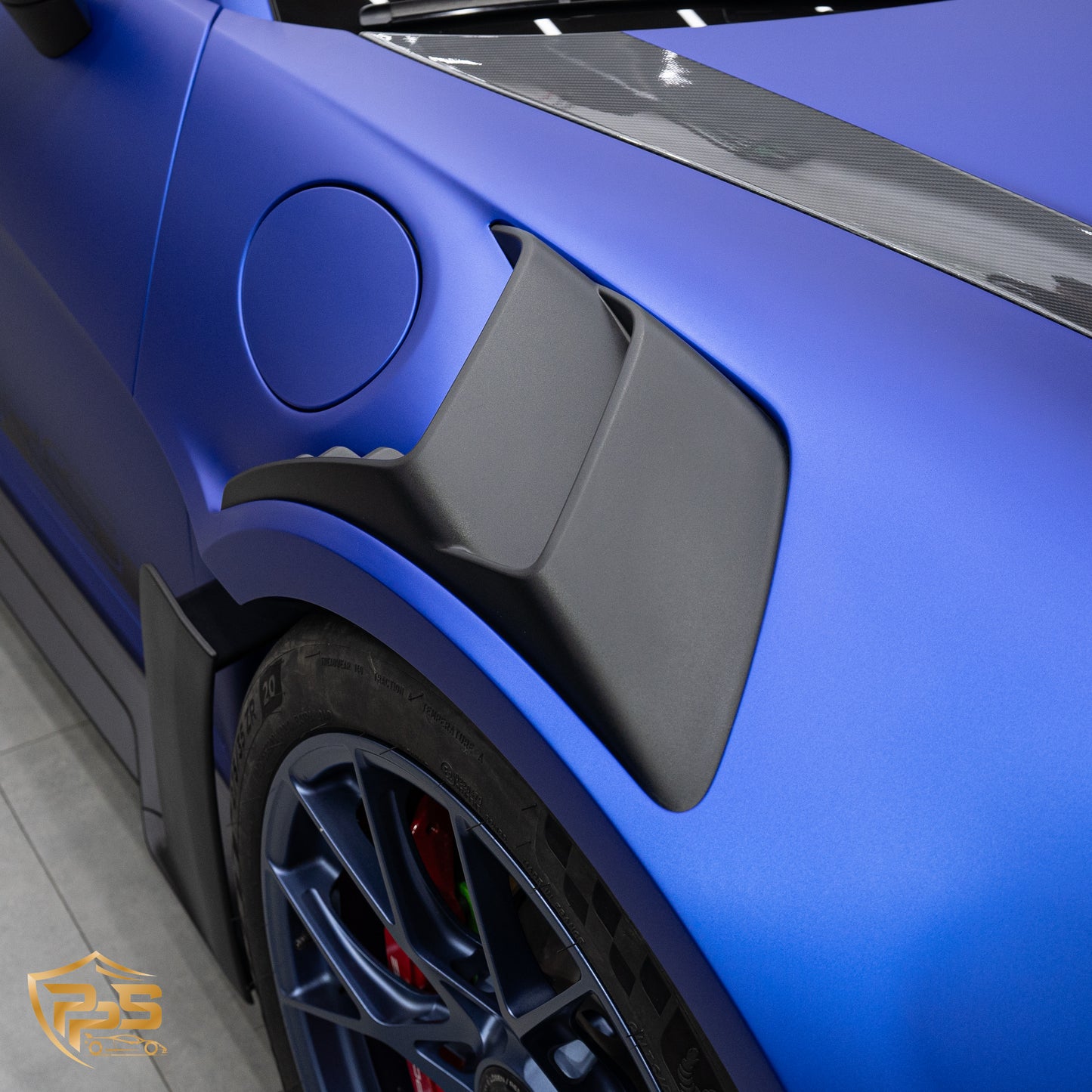Dynamic PPF - Satin Liquid Metallic Azure Blue