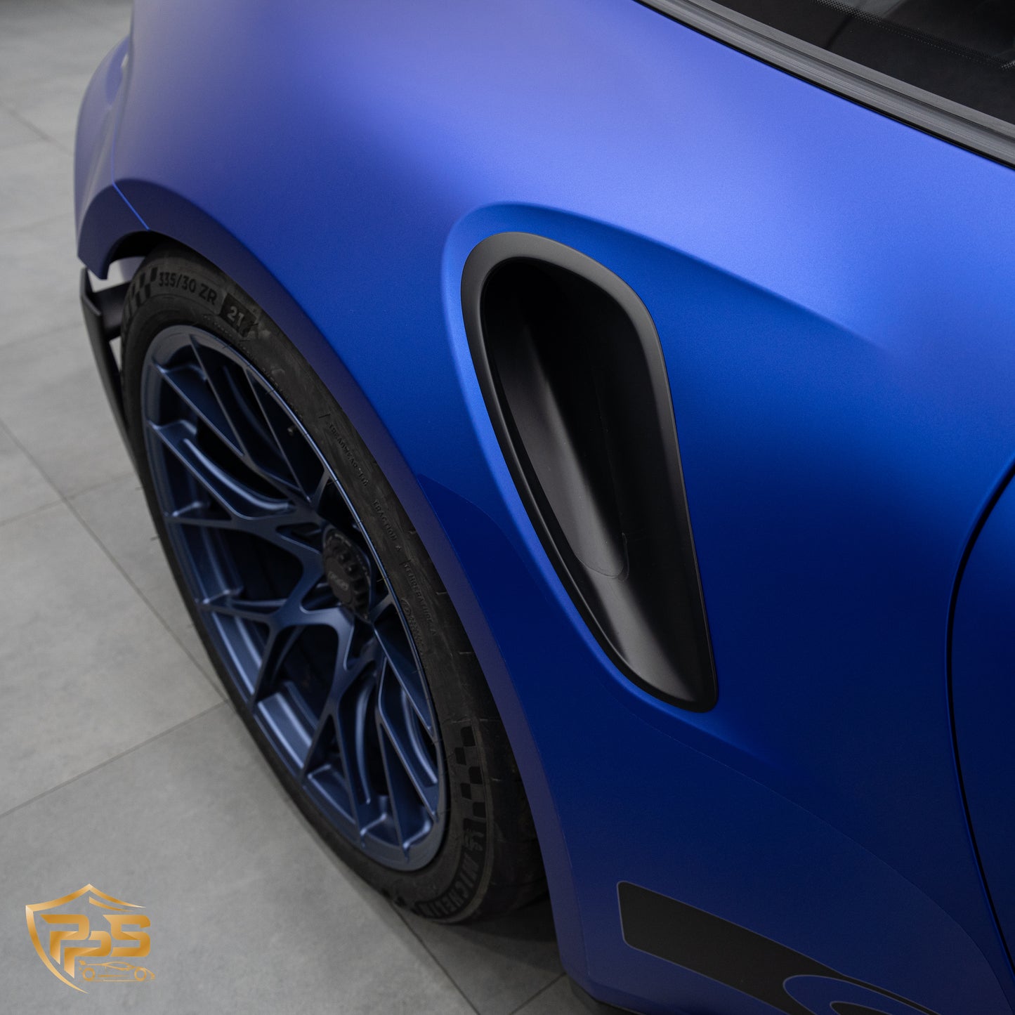 Dynamic PPF - Satin Liquid Metallic Azure Blue