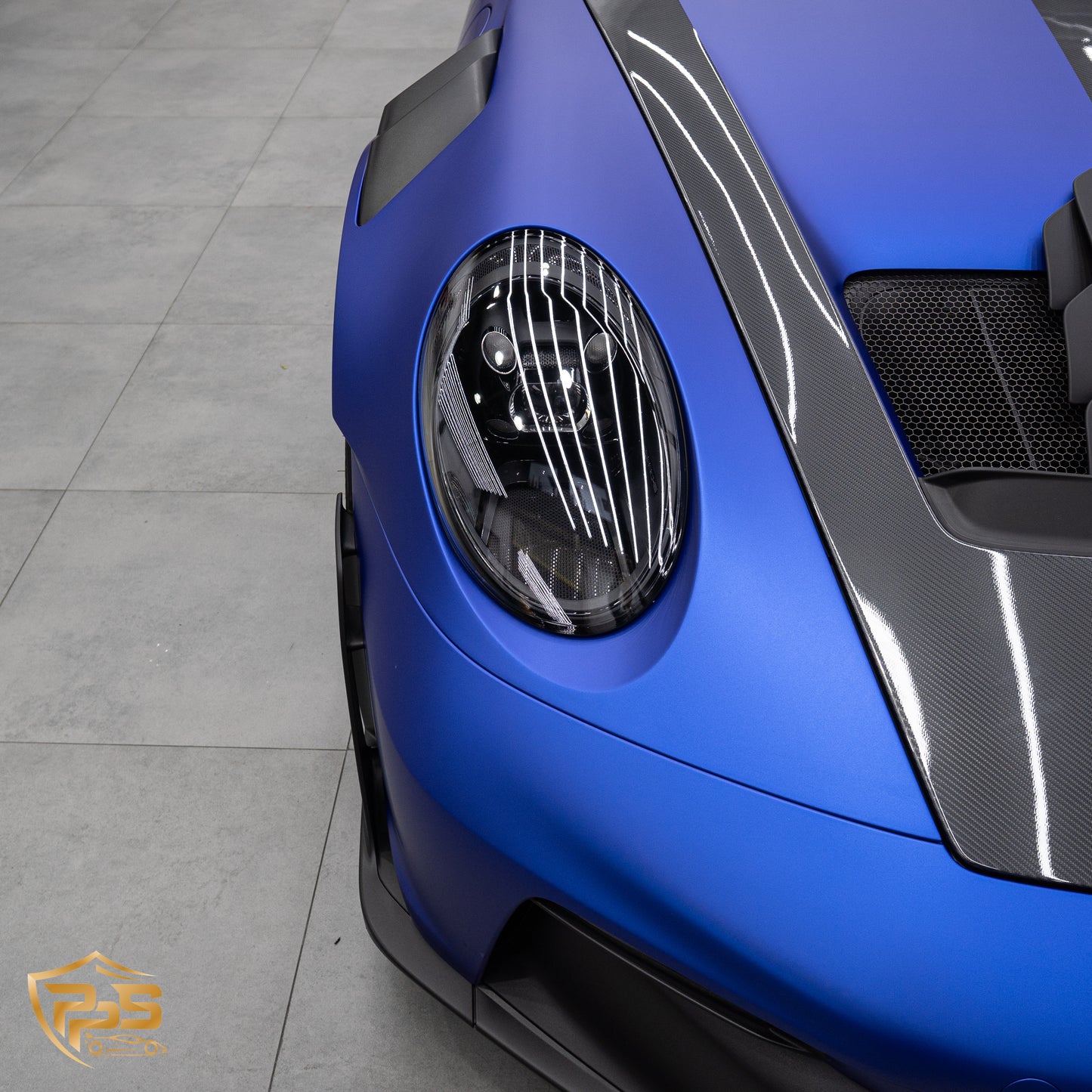 Dynamic PPF - Satin Liquid Metallic Azure Blue