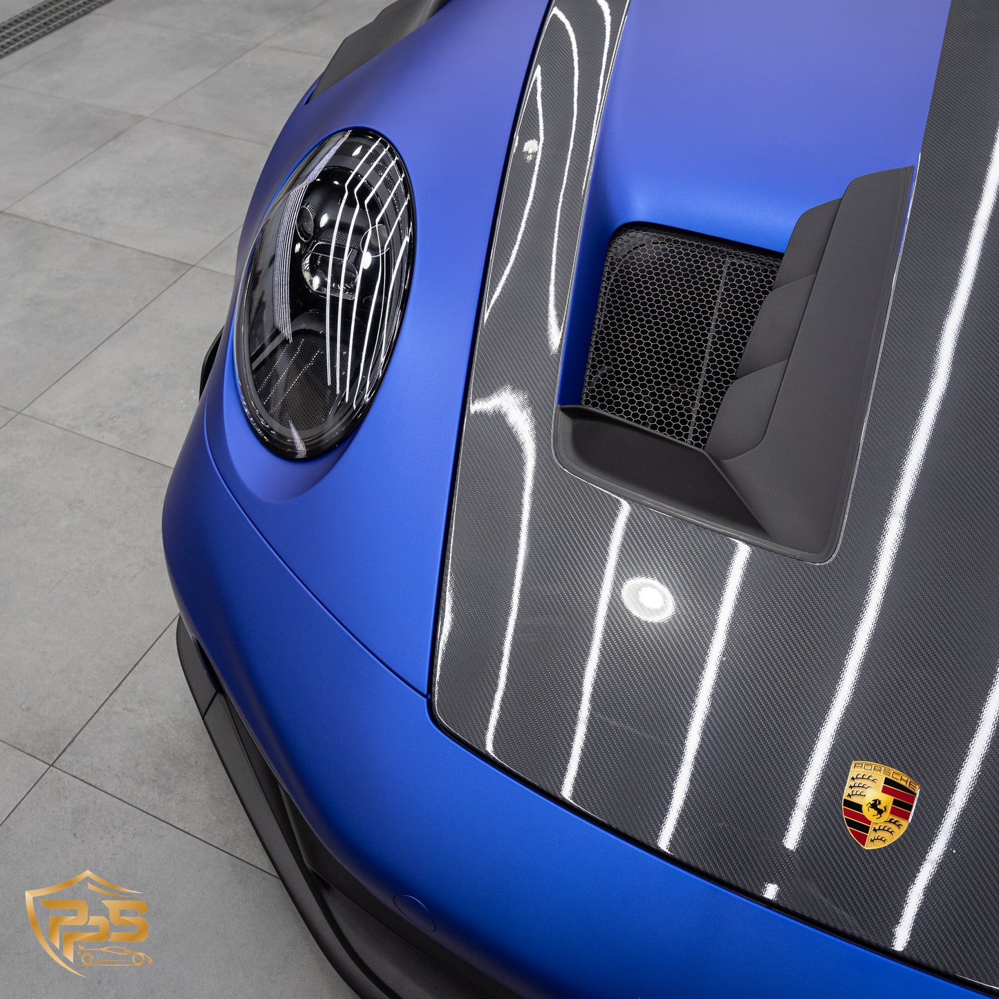 Dynamic PPF - Satin Liquid Metallic Azure Blue