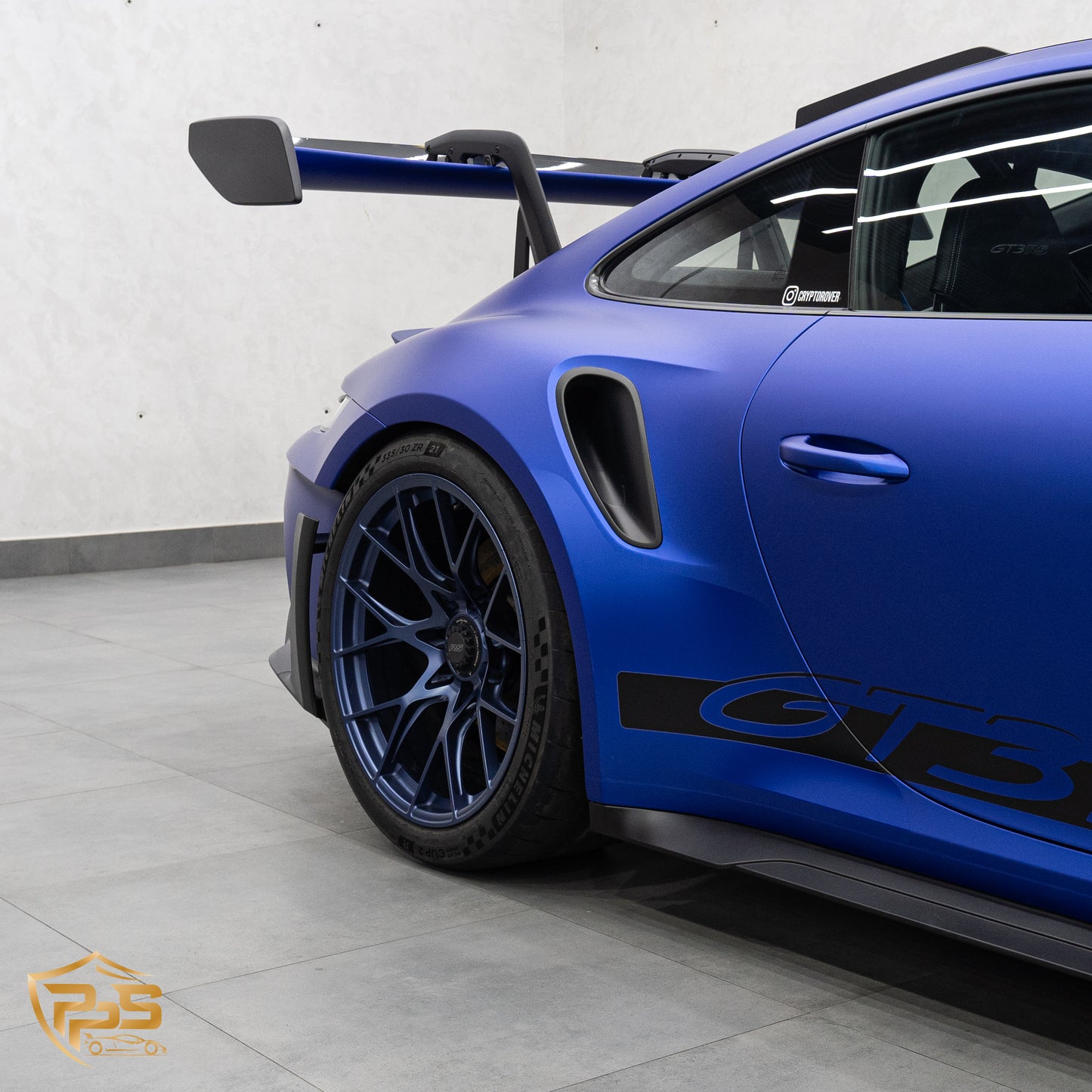 Dynamic PPF - Satin Liquid Metallic Azure Blue