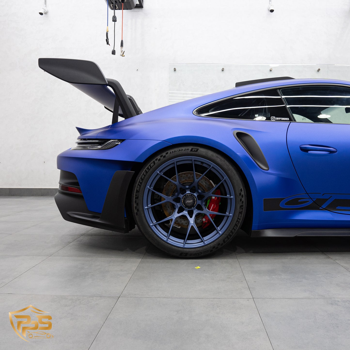 Dynamic PPF - Satin Liquid Metallic Azure Blue