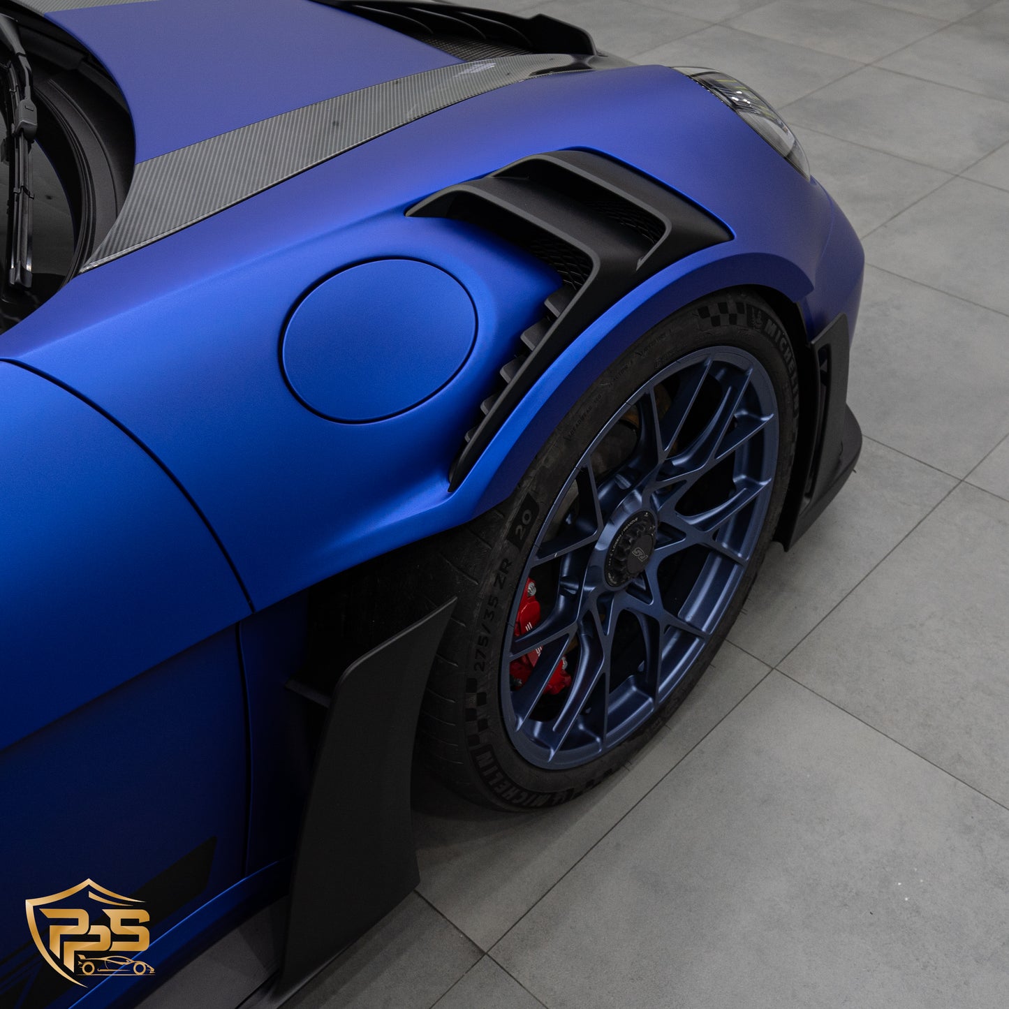 Dynamic PPF - Satin Liquid Metallic Azure Blue