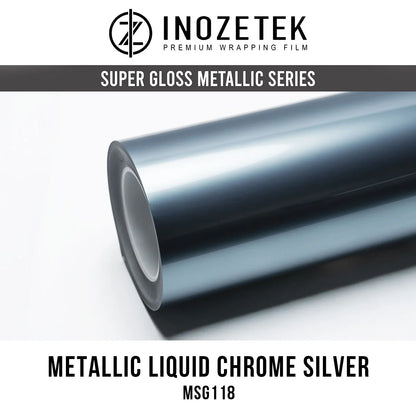 Super Gloss Metallic Liquid Chrome Silver