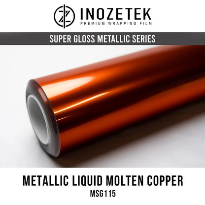 Super Gloss Metallic Molten Copper