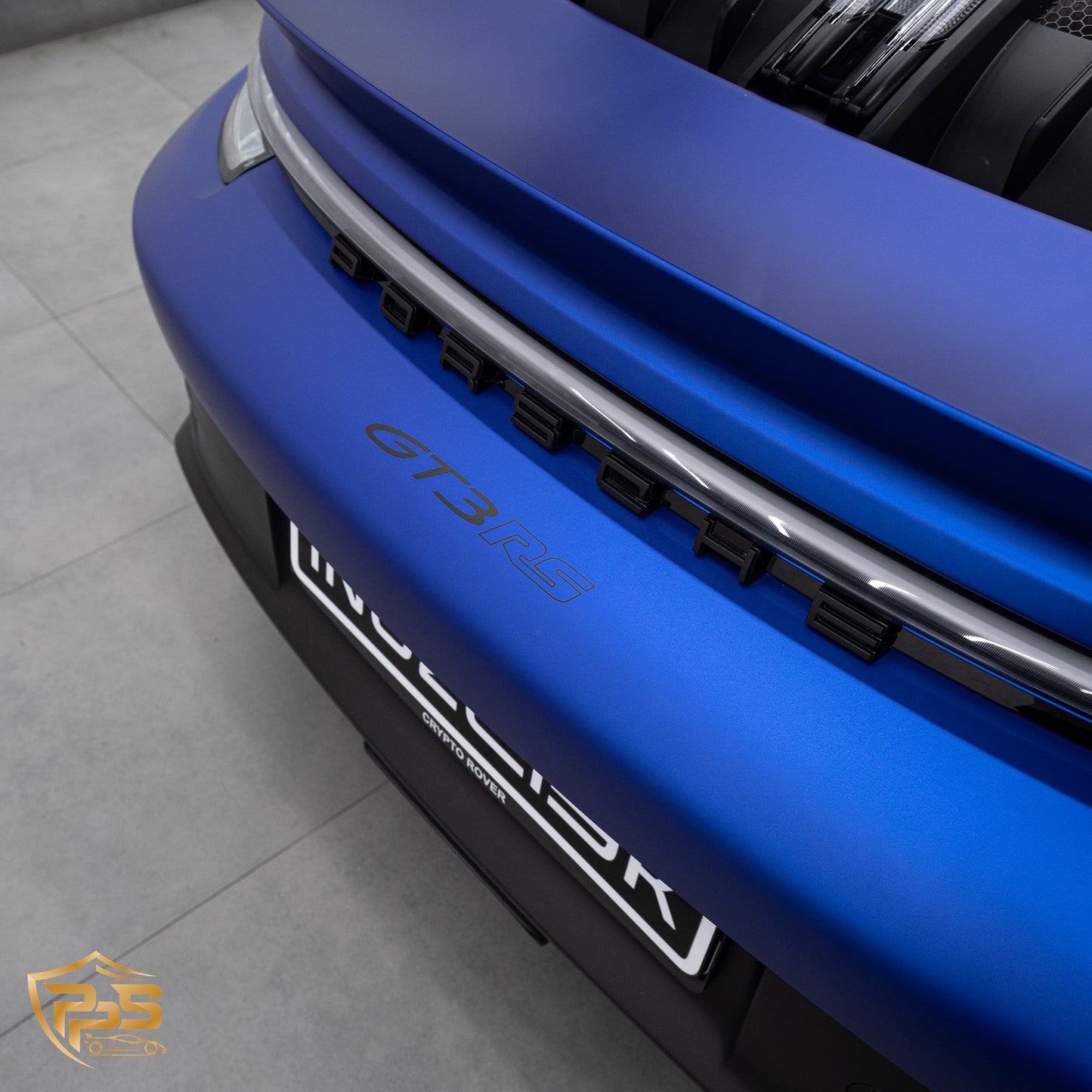 Dynamic PPF - Satin Liquid Metallic Azure Blue