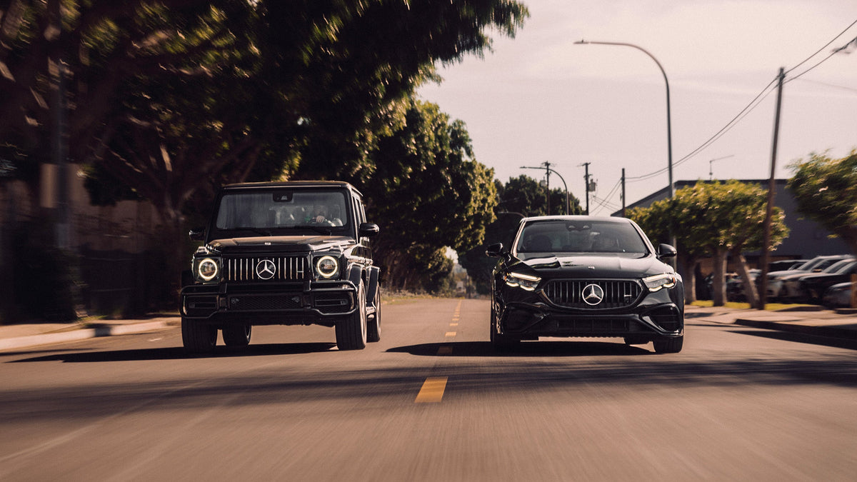 INOZETEK Dynamic PPF campaign with two Mercedes vehicles